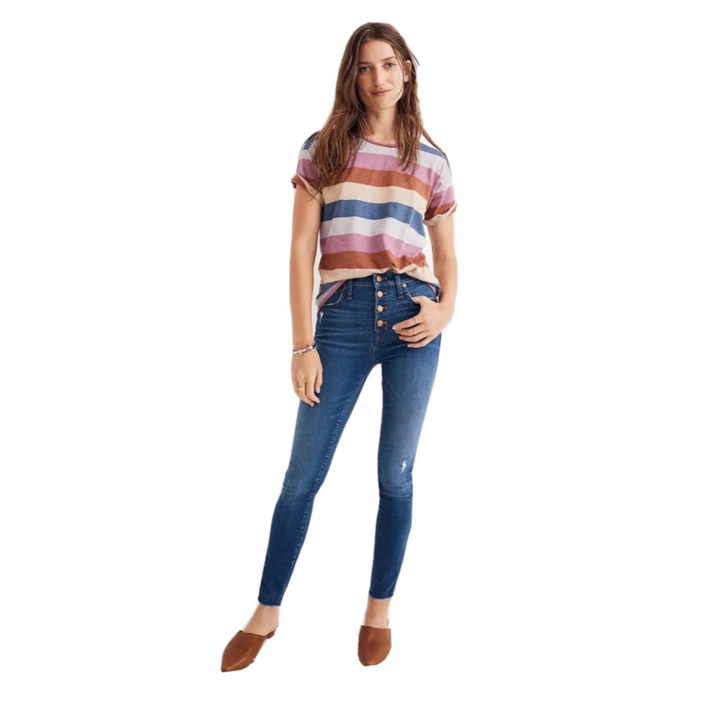 Madewell 10" High-Rise‎ Skinny Jeans size  26